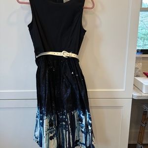 Lindy Bop dress. Cats on the woods print. UK size 10 small